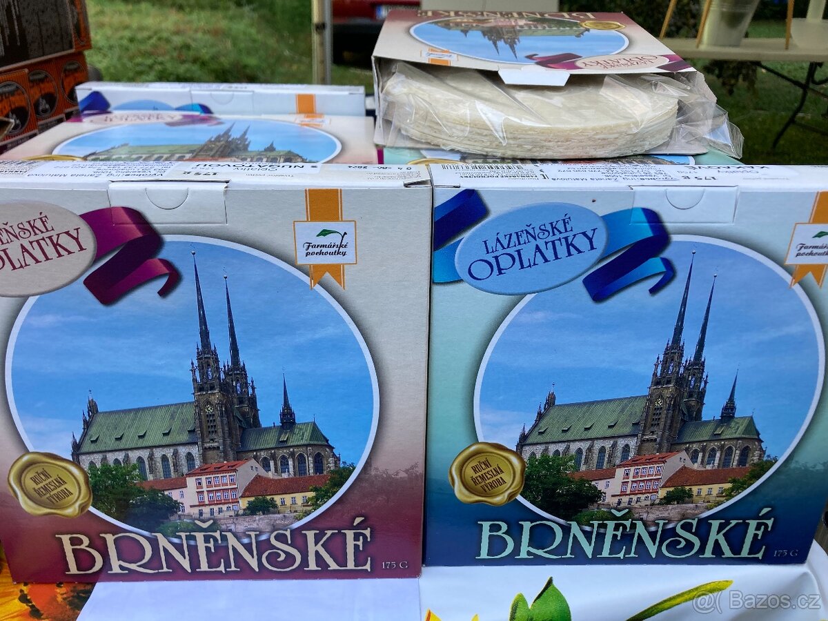 OPLATKY Lázeňské plněné různé náplně