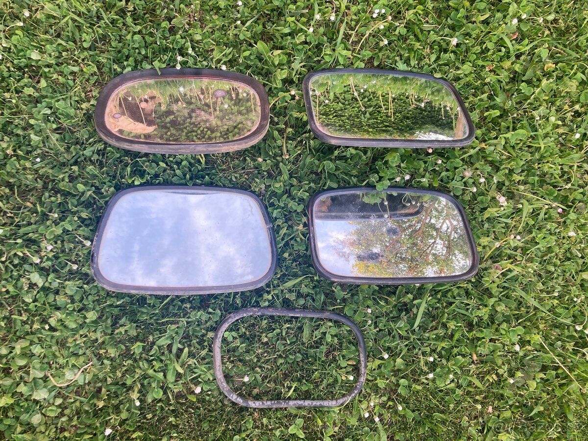 Zrcátka na pracovní a zemědělskou techniku retro