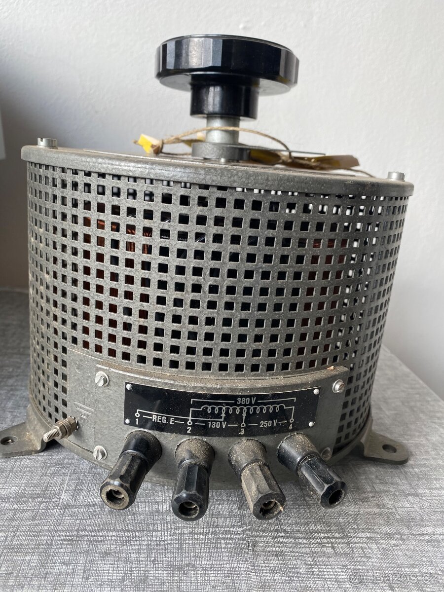 Retro autotransformátor nepoužívaný