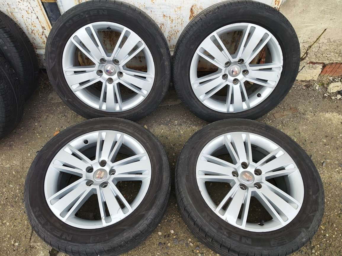 17"letní alu sada 5x112 origo Seat Alhambra 3 Sharan 225/50
