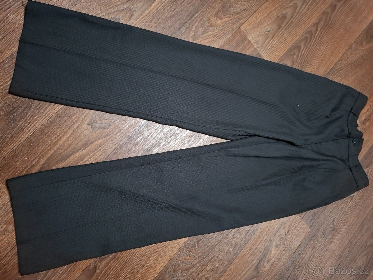 Kalhoty společenské chlapecké, velikost 158