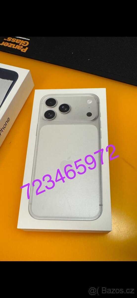 iPhone 17 Pro Max 512GB stribrny