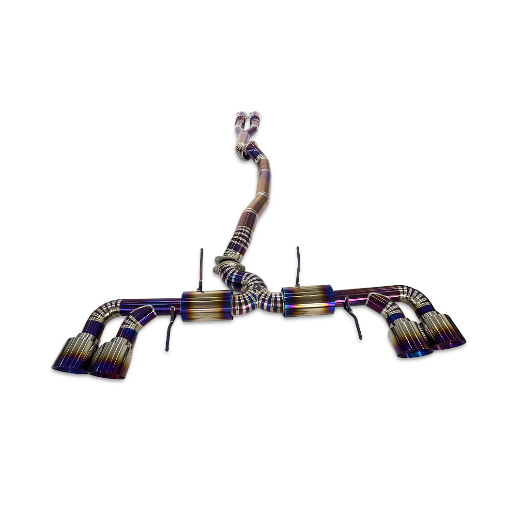 Titanový výfuk 101 mm – Nissan GT-R R35