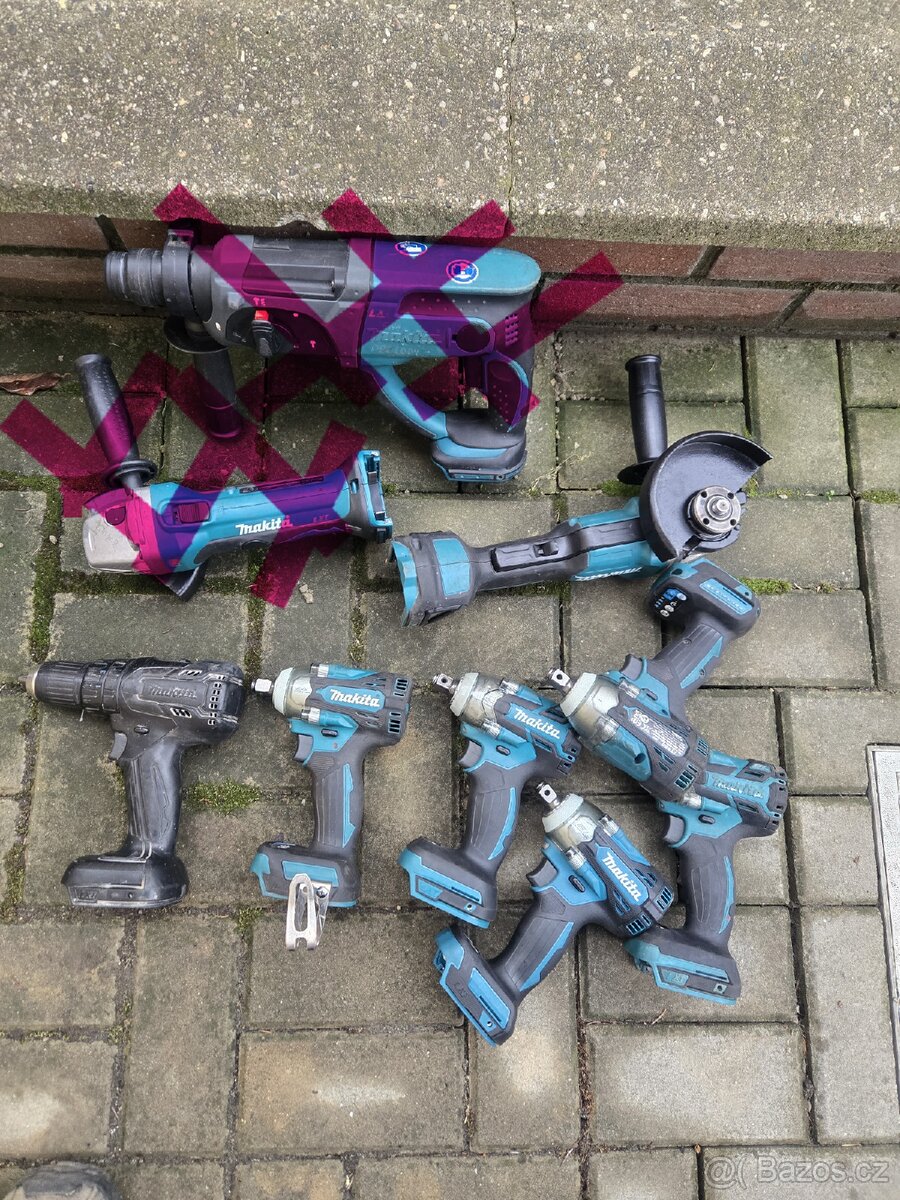 Makita aku stroje originál 18V