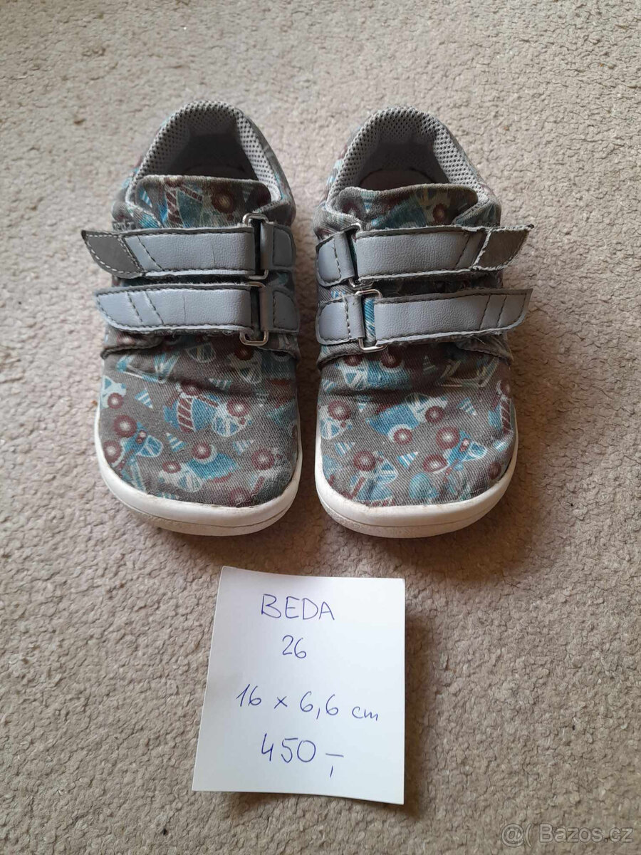 Textilní boty Beda, velikost 26