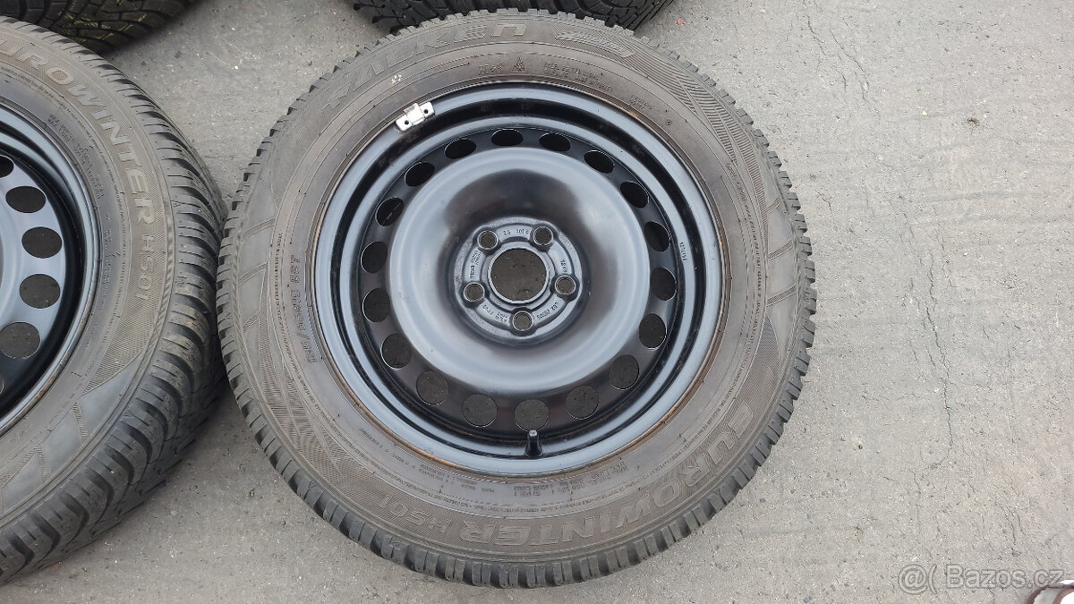 80% zimní kola 15" 5x100 Škoda Fabia 4