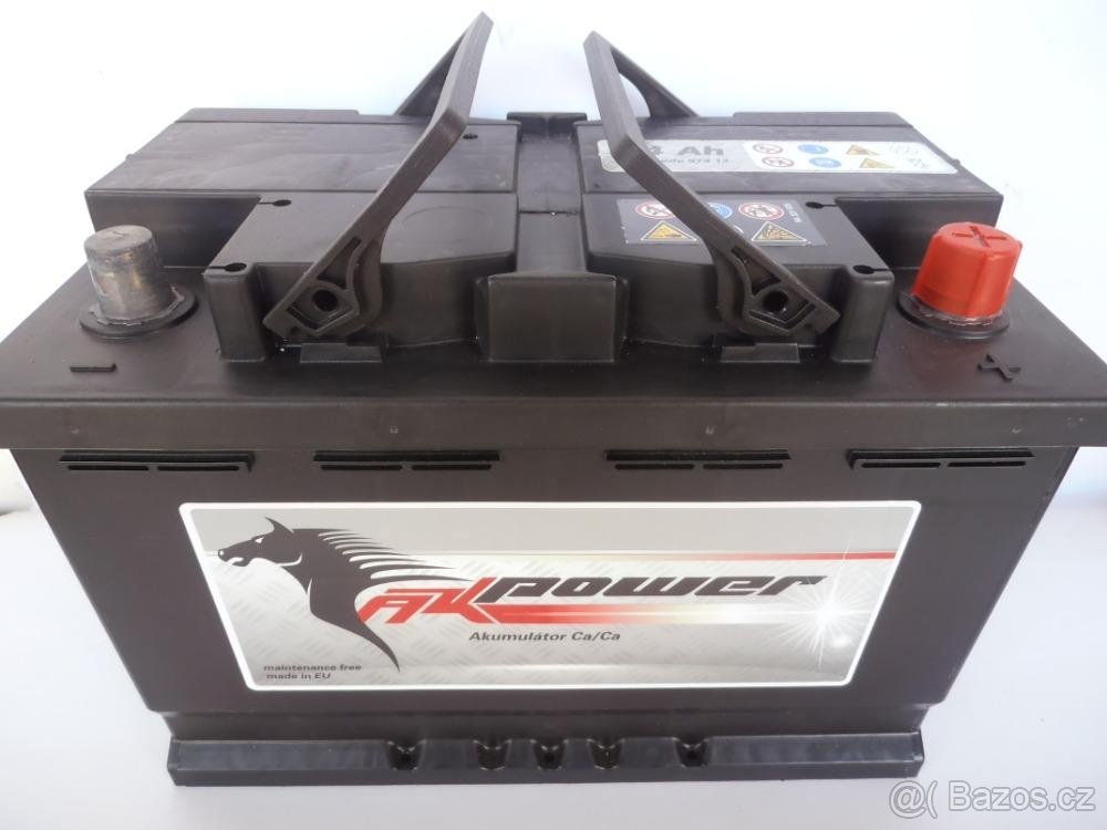 autobaterie 12V 74Ah