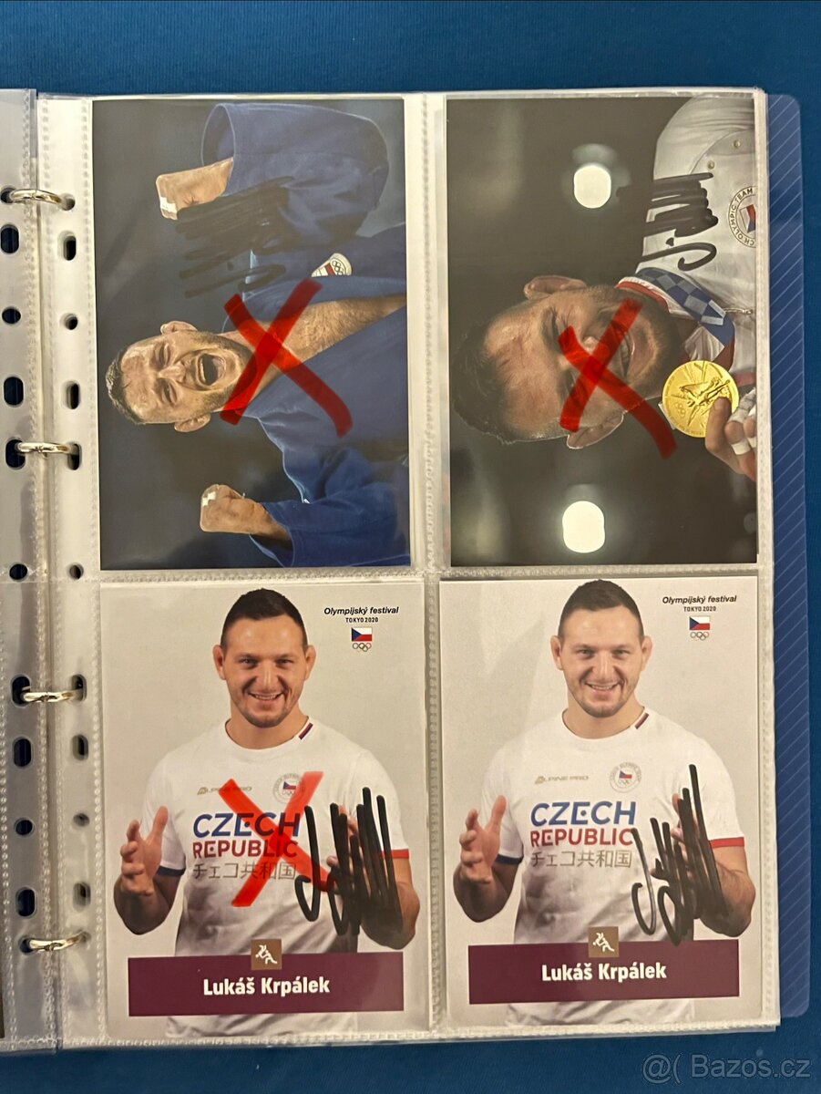 Autogramy - olympionici
