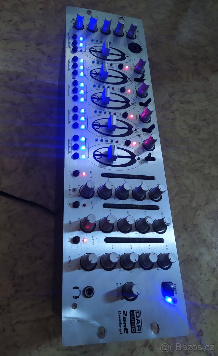 DAP Audio Zone Control mixér. mix pult