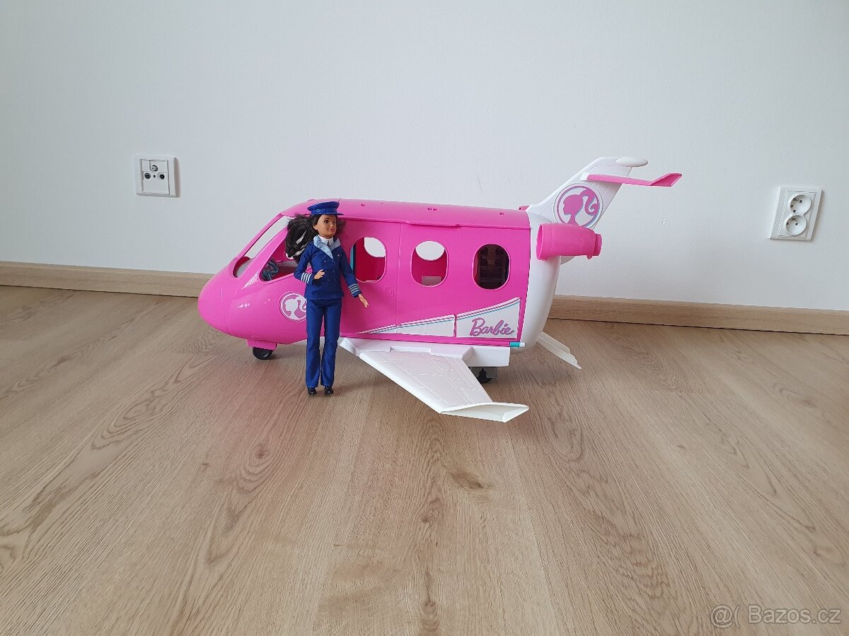 Barbie letadlo snů s pilotkou od Mattel