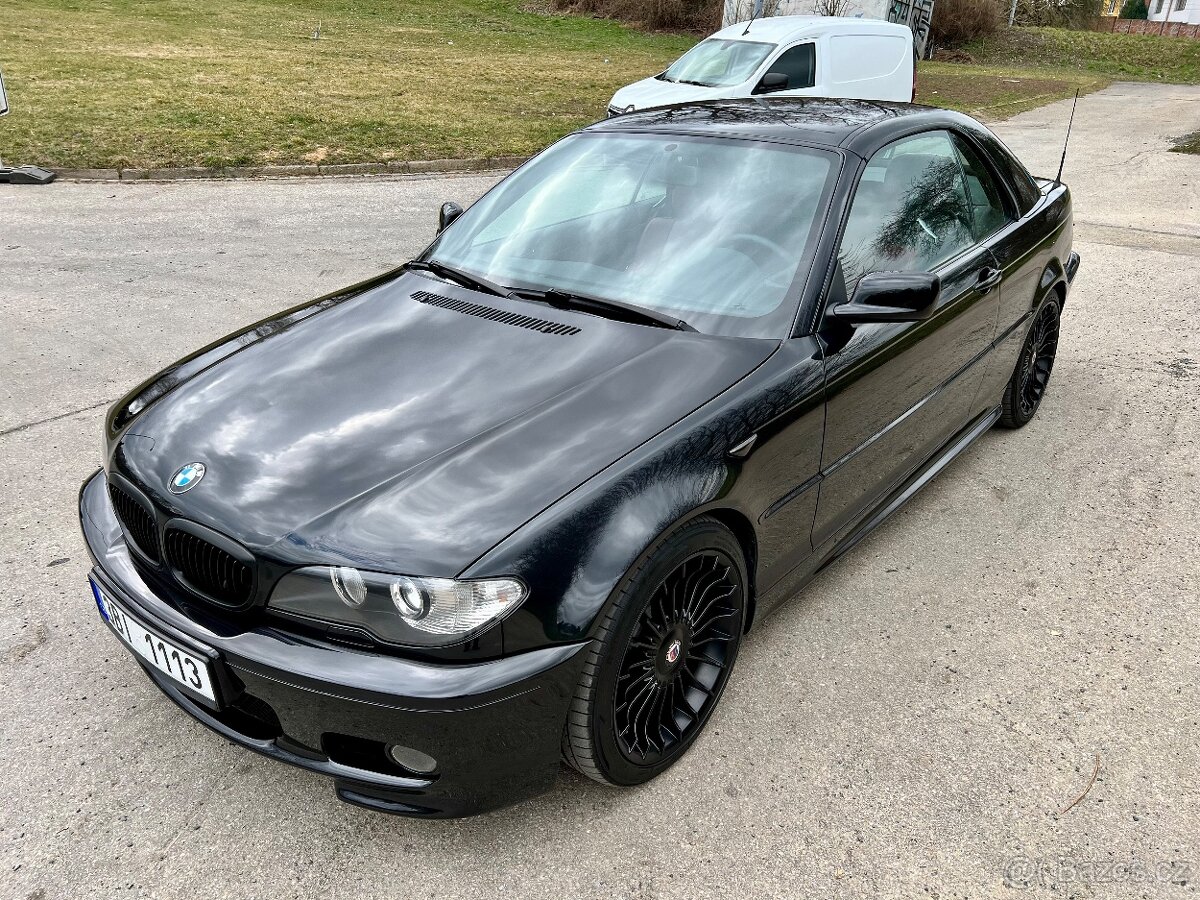 BMW E46 cabrio R6 manuál Hardtop