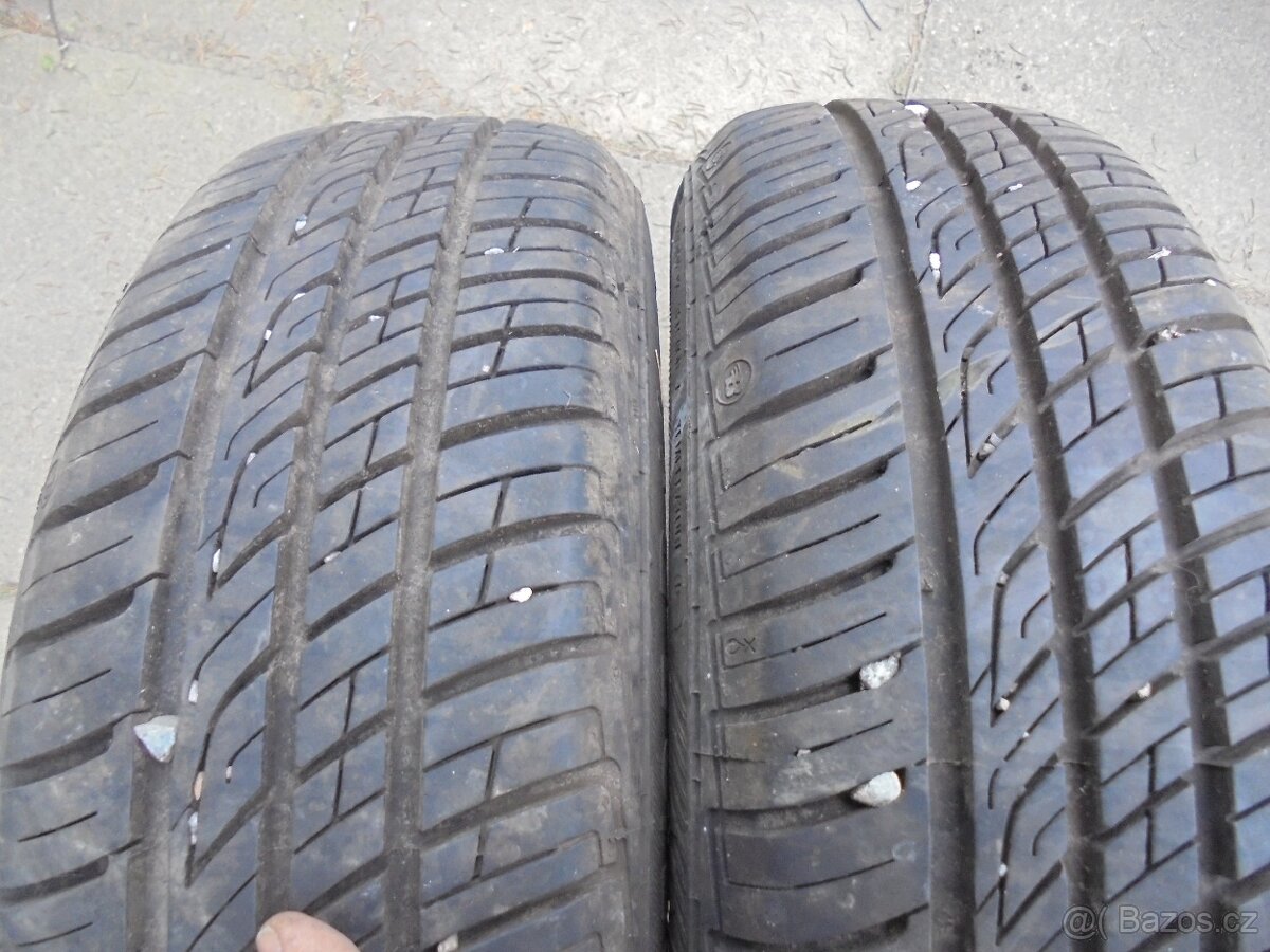 2ks letní pneu 185/65 R14 Barum - 8mm