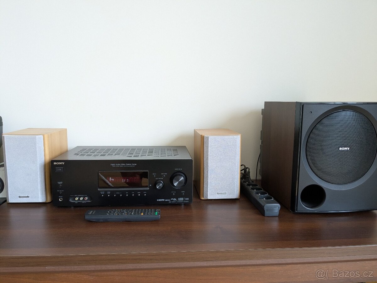 SONY STR KG800 + SUBWOOFER + DO + 2x repro Panasonic