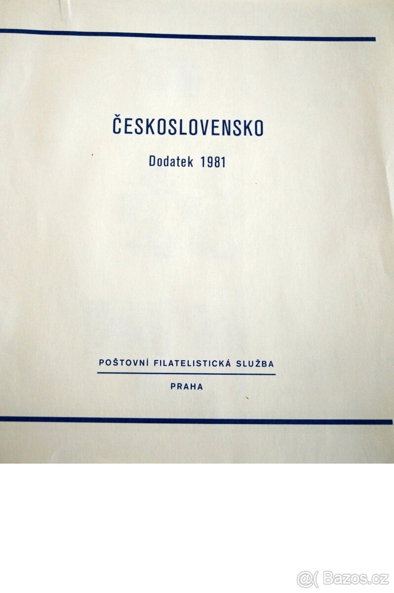 ČSR 2 - KOMPLETNÍ ROČNÍK 1981 - svěží na listech Pofis