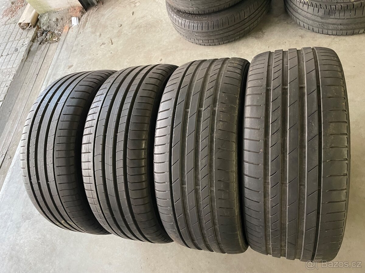 Prodám letní pneumatiky 245/35/20 Pirelli a Kumho celá sada