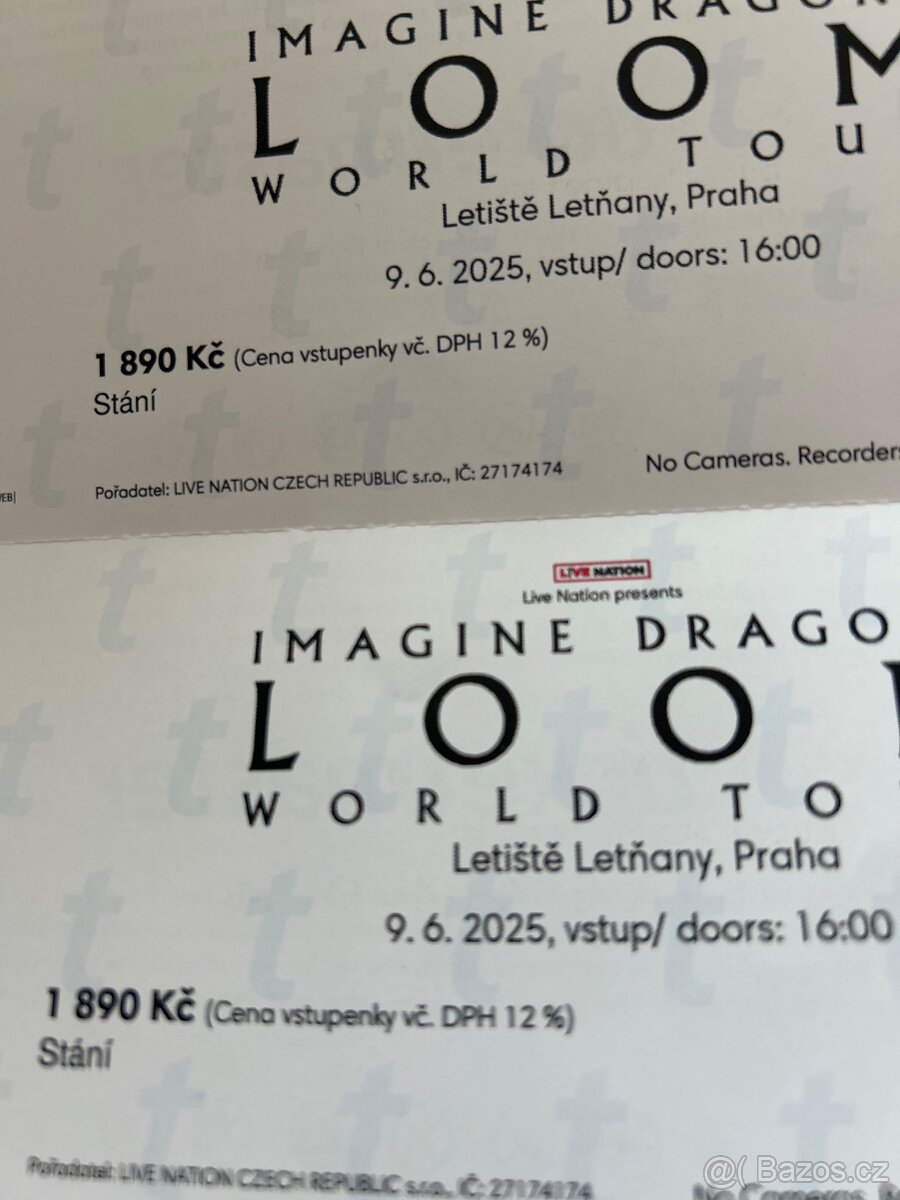 Imagine Dragons Praha 9.6.2025