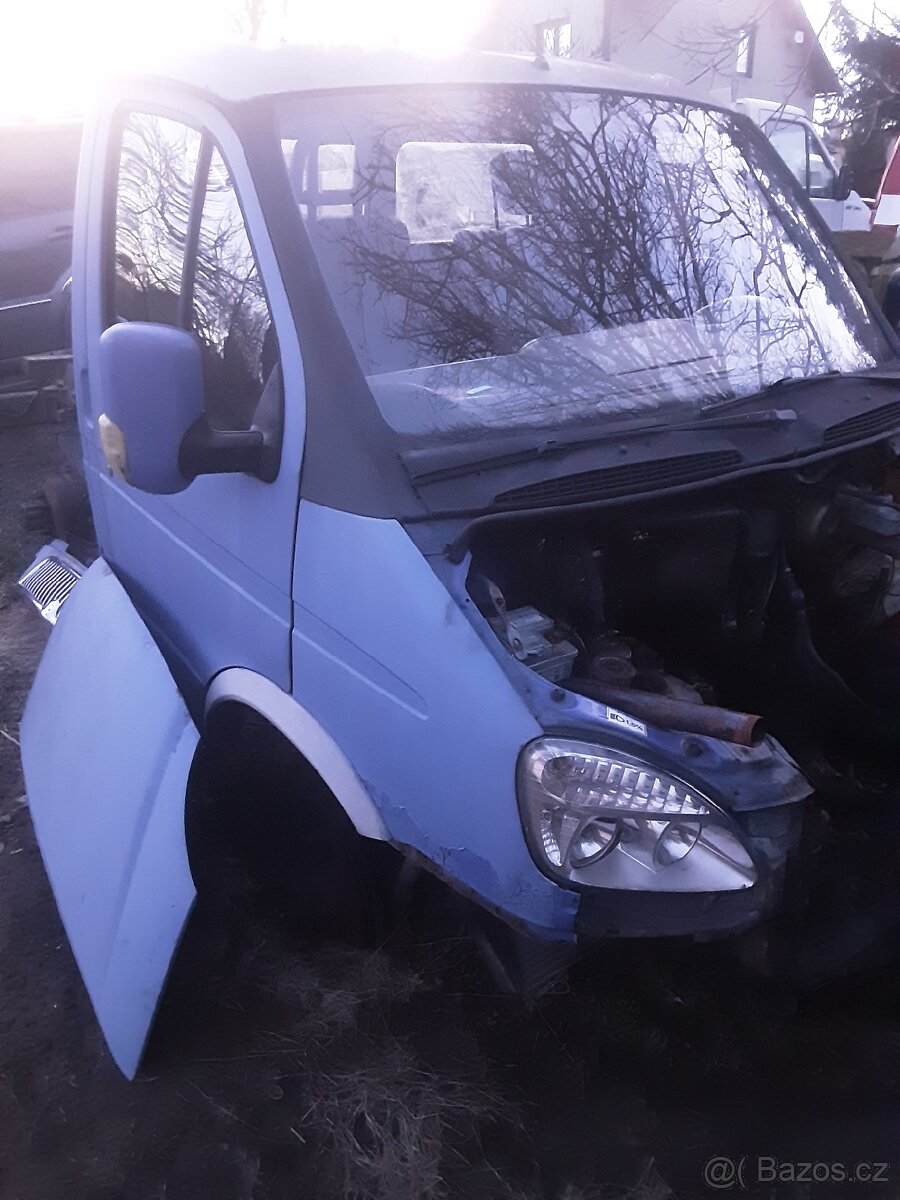 Gaz Gazelle 2.5 TD Andoria 75 kW - díly