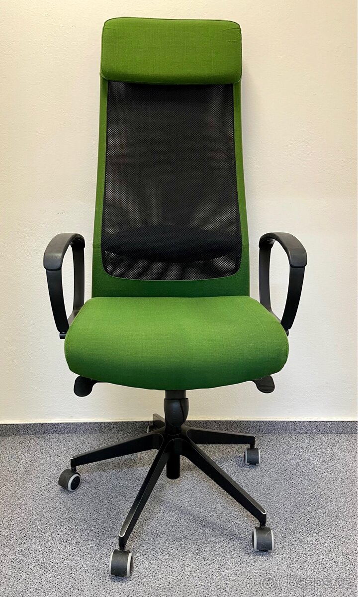 kancelářská židle IKEA Markus - zelená