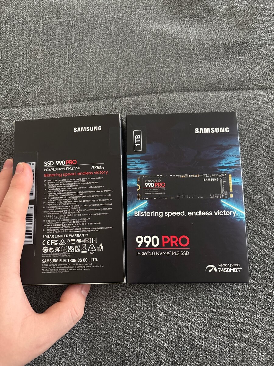 Samsung 990 PRO 1TB 3 kusy