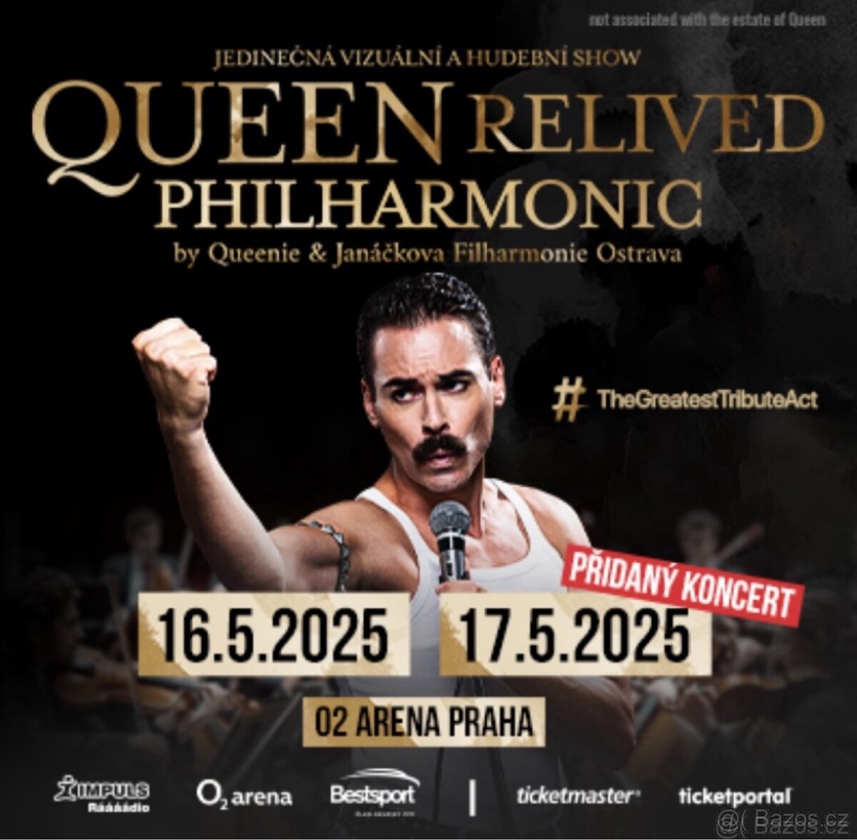 Klubové VIP - QUEEN RELIVED, O2 Arena - 17.5.2025