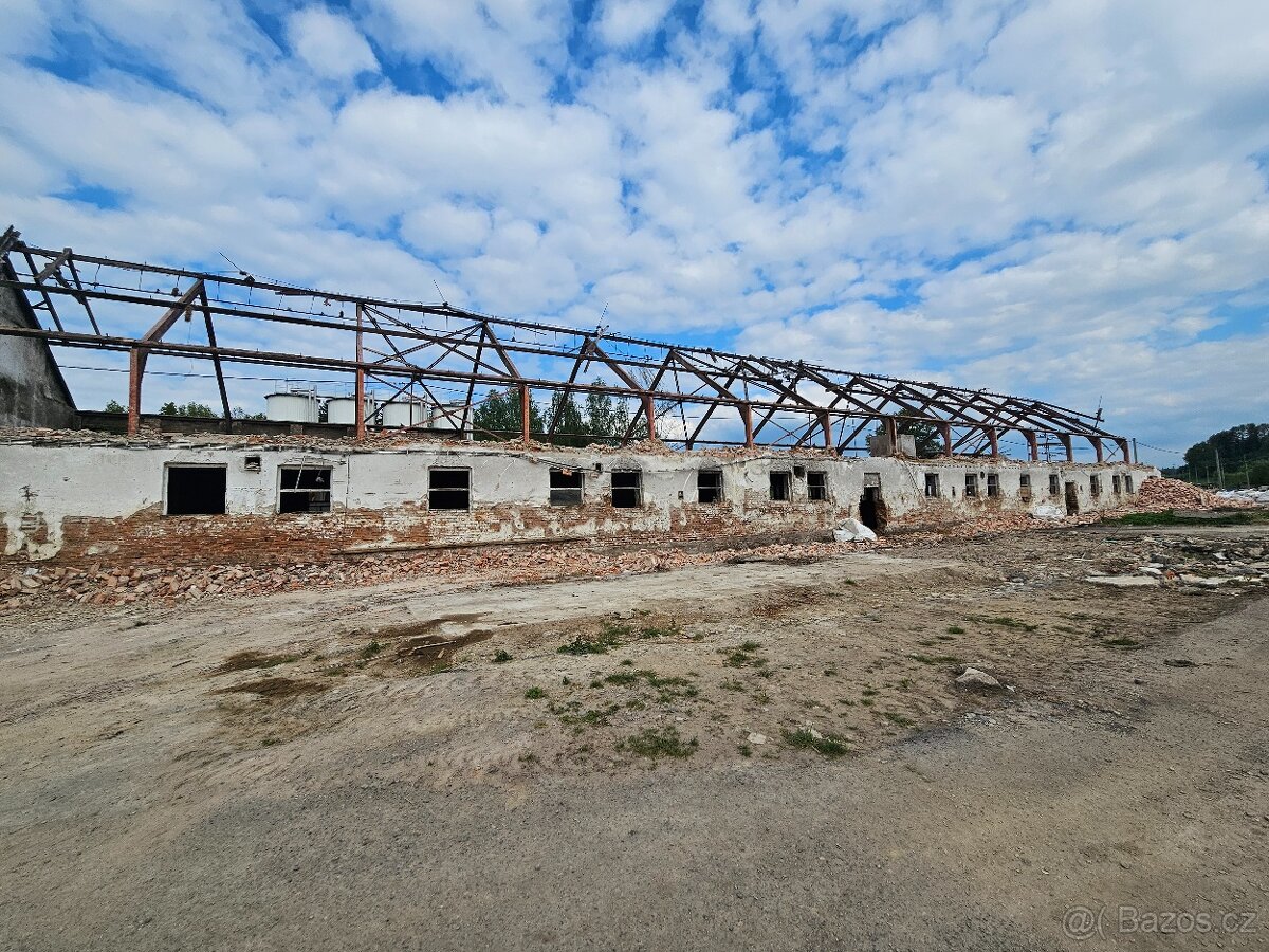 Ocelová konstrukce haly - montovaná hala  55 x 11 m