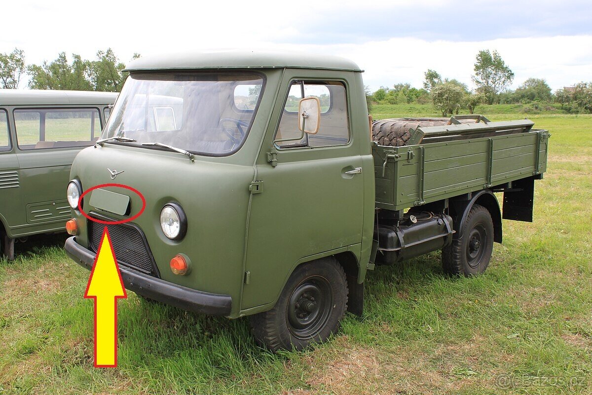 UAZ 452 těsnění nádechu masky k topení