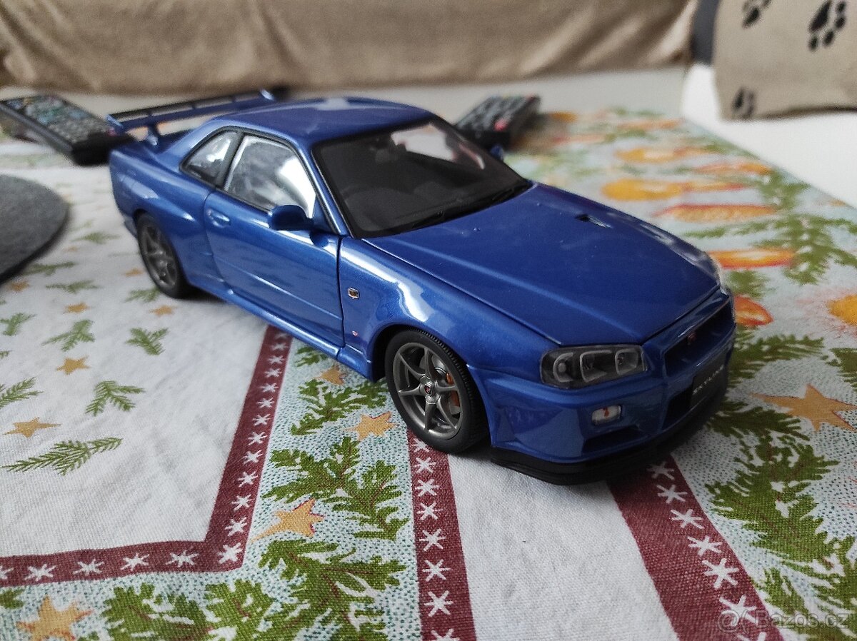 Nissan Skyline GT-R R34 1:18 autoart