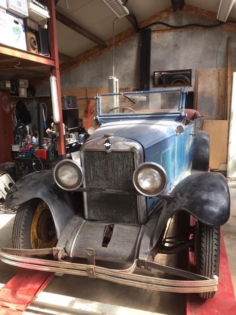 Chevrolet AC phaeton rok 1929
