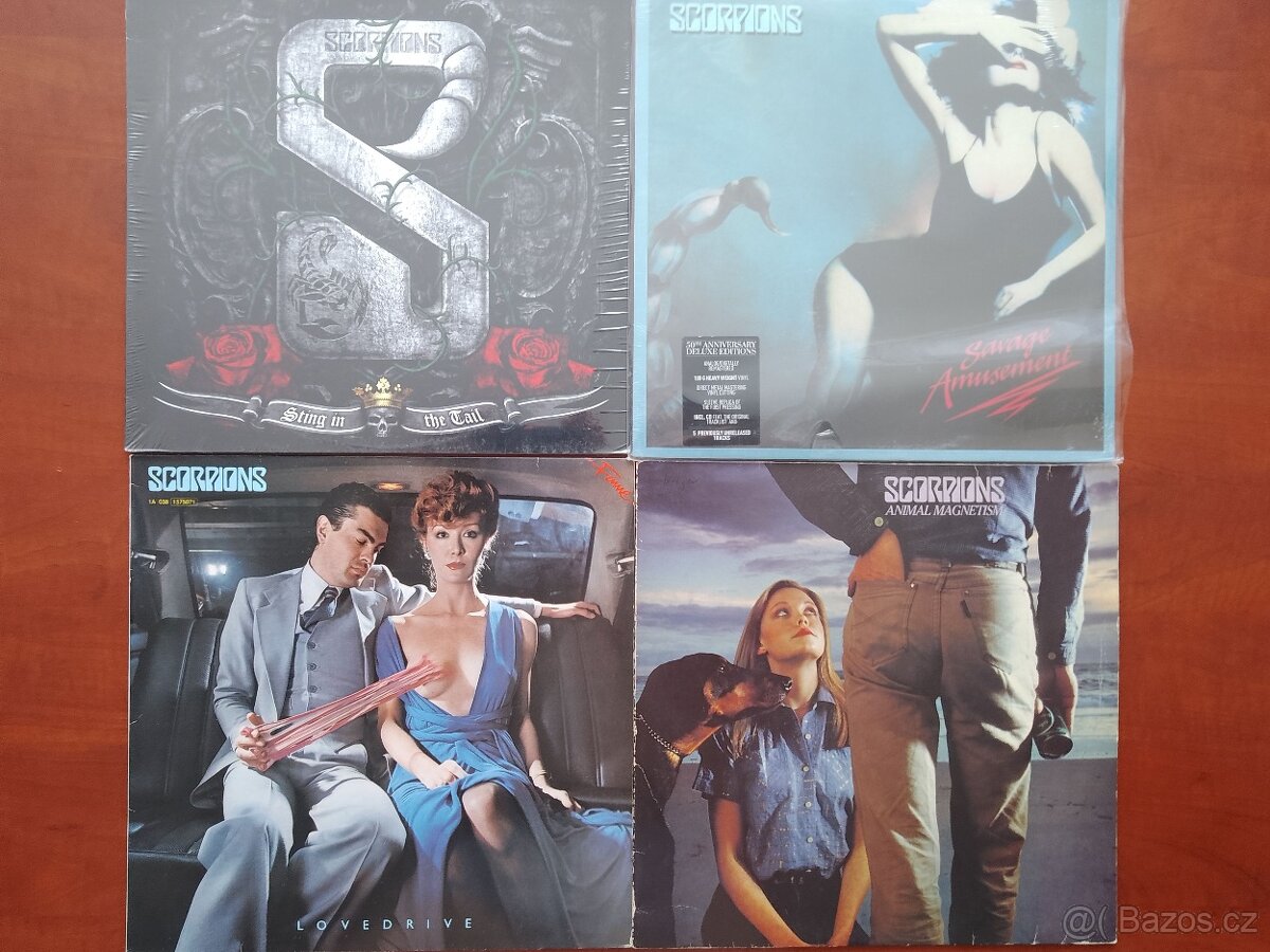 PRODÁM MIX LP - SCORPIONS,SUZI QUATRO, E.L.O. ...
