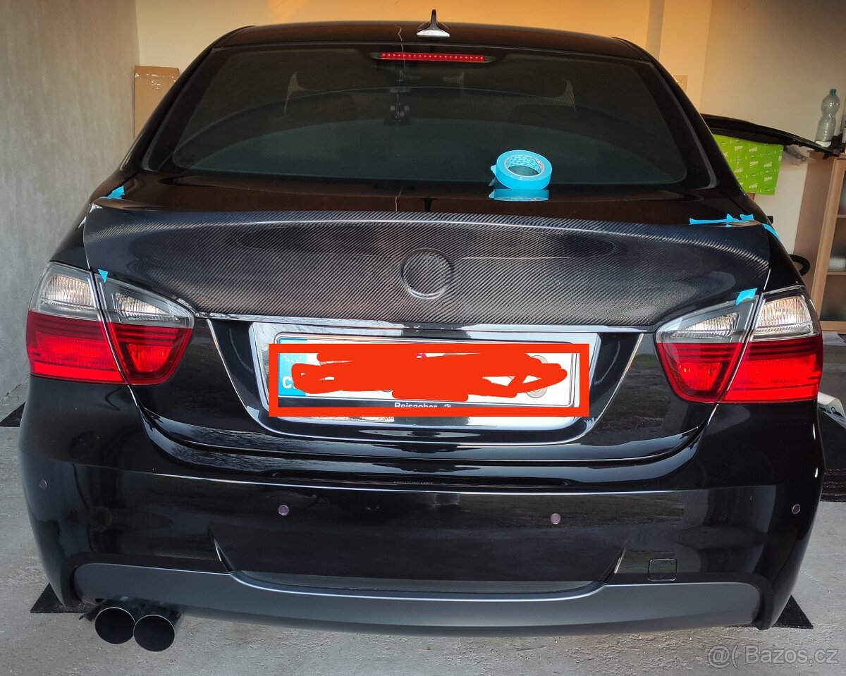 BMW e90 csl karbon spoiler kufr