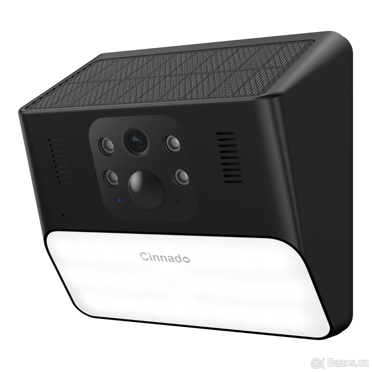 Cinnado S2 černá 2K 3MP solární bezpečnostní kamera