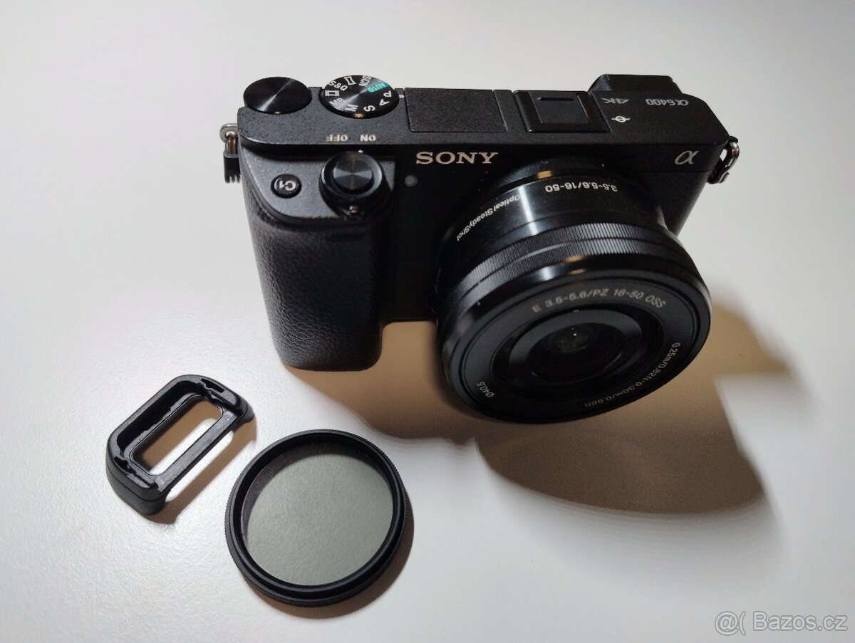 SONY Alpha A6400 černý + 16-50 mm (3.5-5.6)