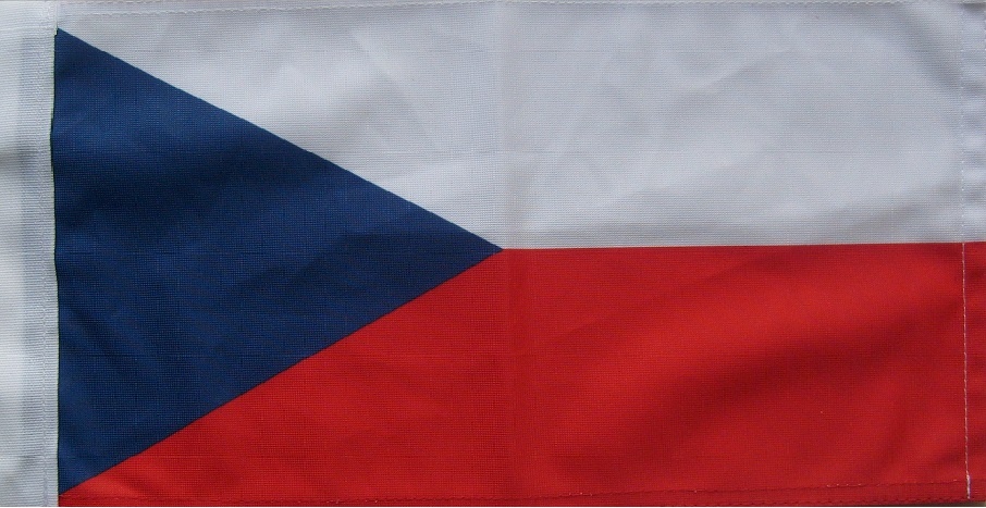 Česká vlajka na motocykl