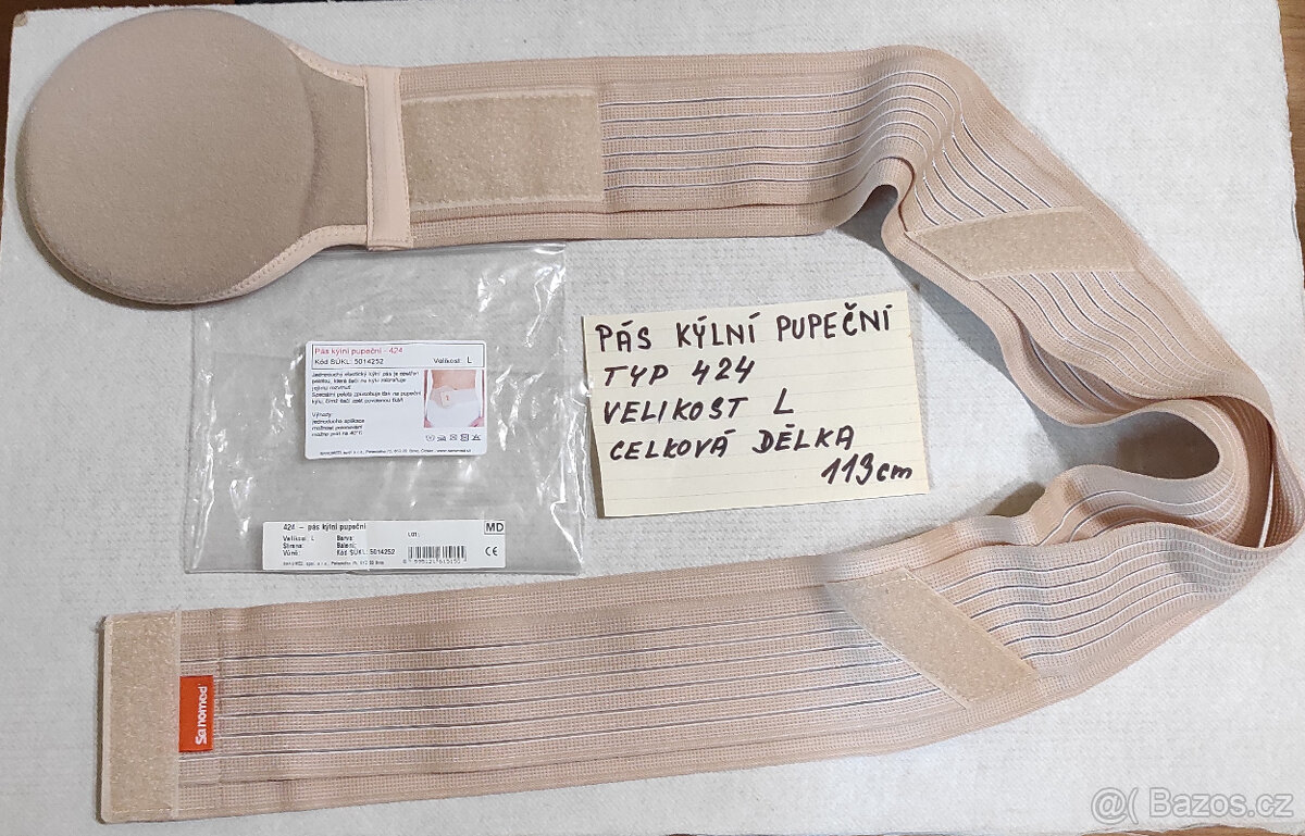 Sanomed 424 - pás kýlní pupeční