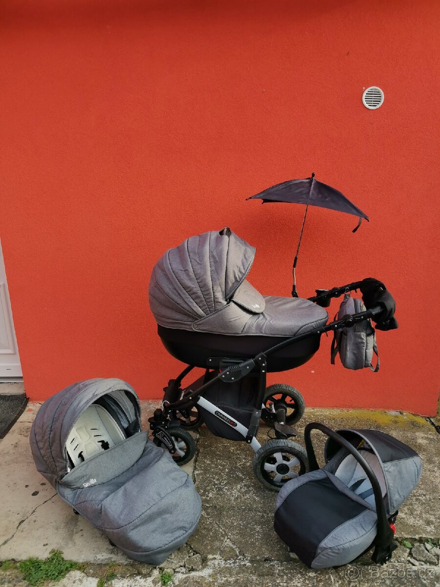 Kočárek Camarelo 3v1