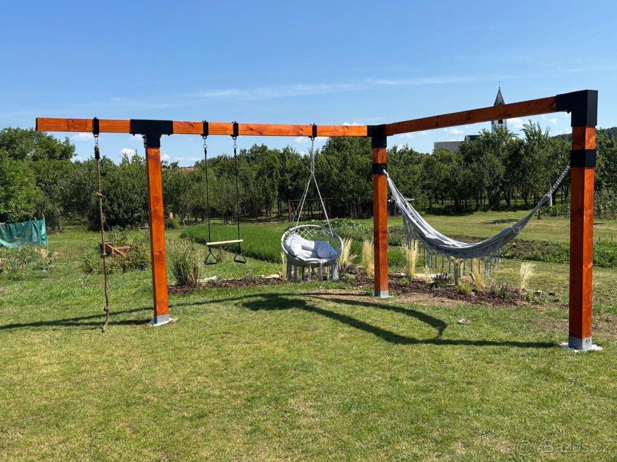 Dětská zahradní houpačka - sestava