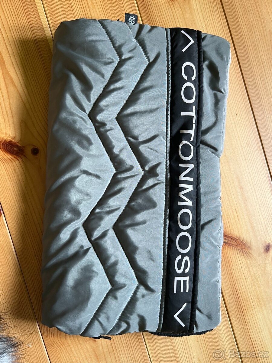 Cottonmoose Rukávník na kočárek s kožichem
