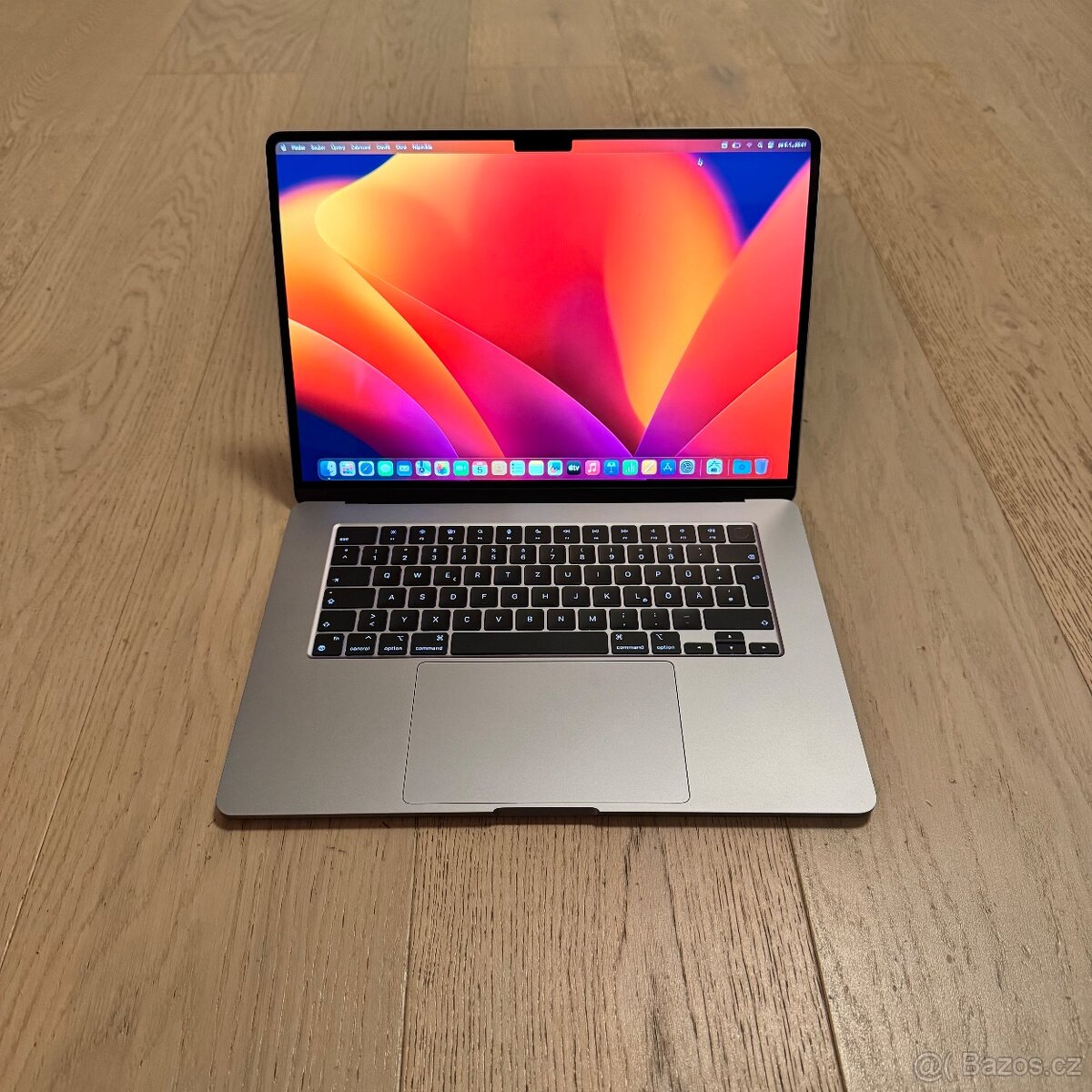 NOVÝ MACBOOK AIR 15” M2/256GB/8GB/BATERIE 100%