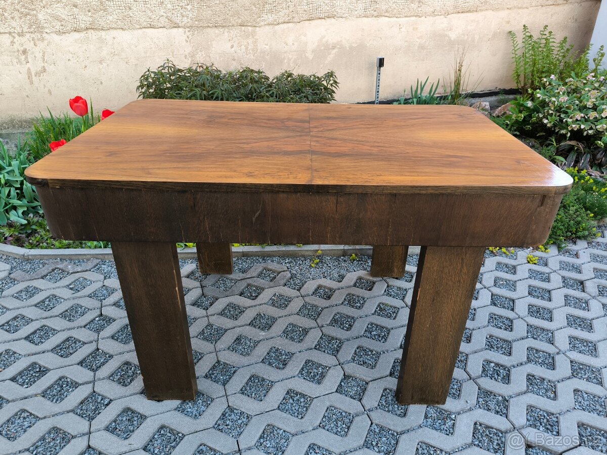 Starožitný Art Deco jídelní stůl - 30. léta
