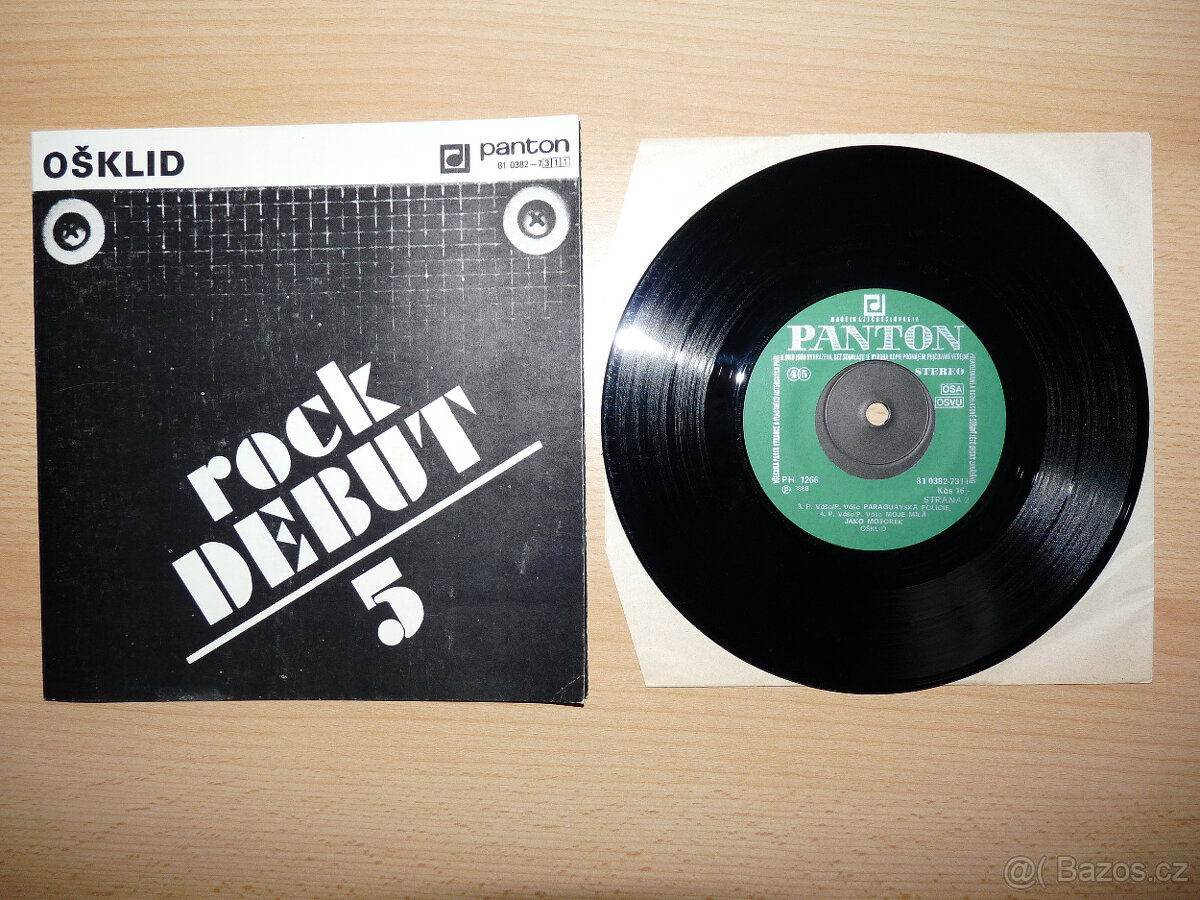 prodám SINGL OŠKLID-Rock Debut 5 1989 Panton RARITA