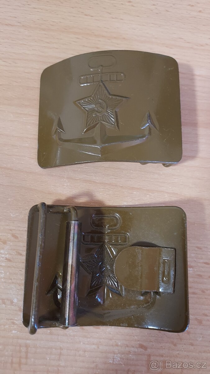 Přezka. Námořník. Armáda. SSSR. Rusko. originál. kov. nové.