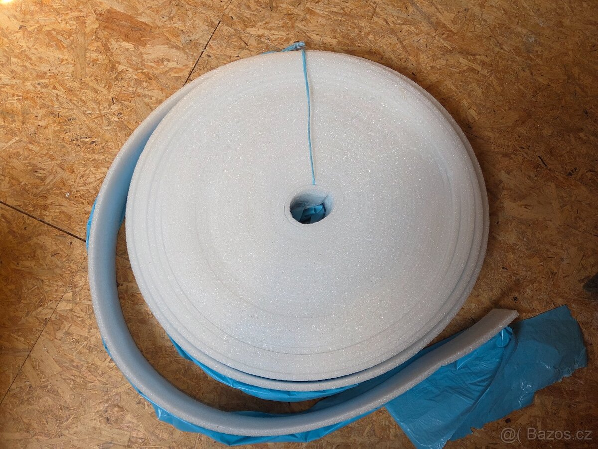 Dilatační pás s fólií, síla 10mm.