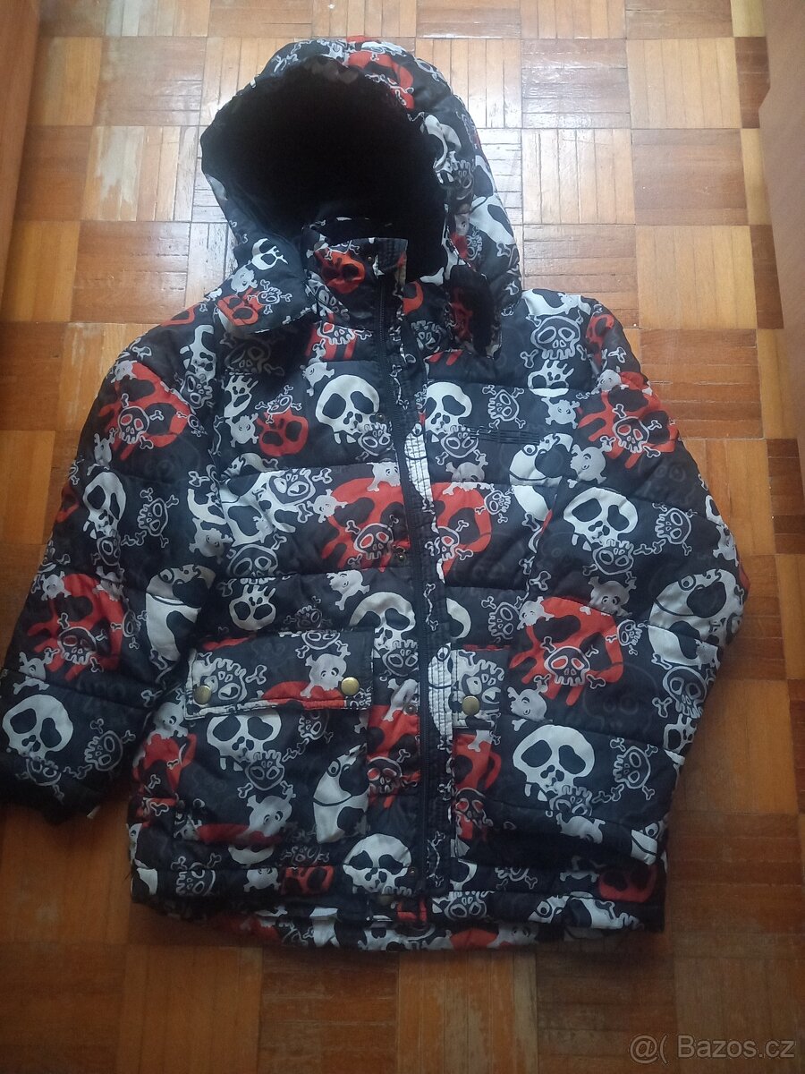 sleva zimni bunda 158/164 10-11 let