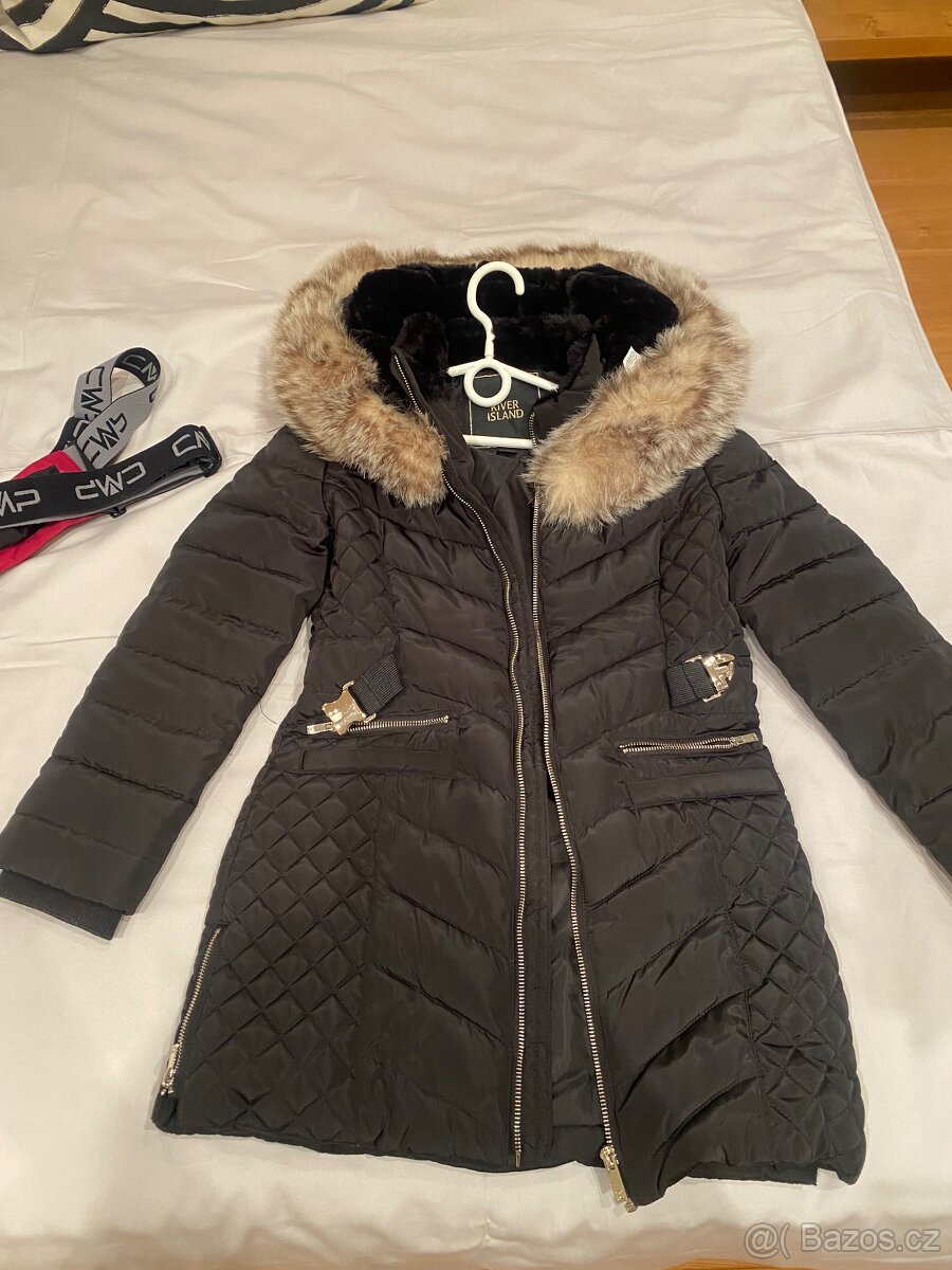 Dětská zimní bunda 134 cm