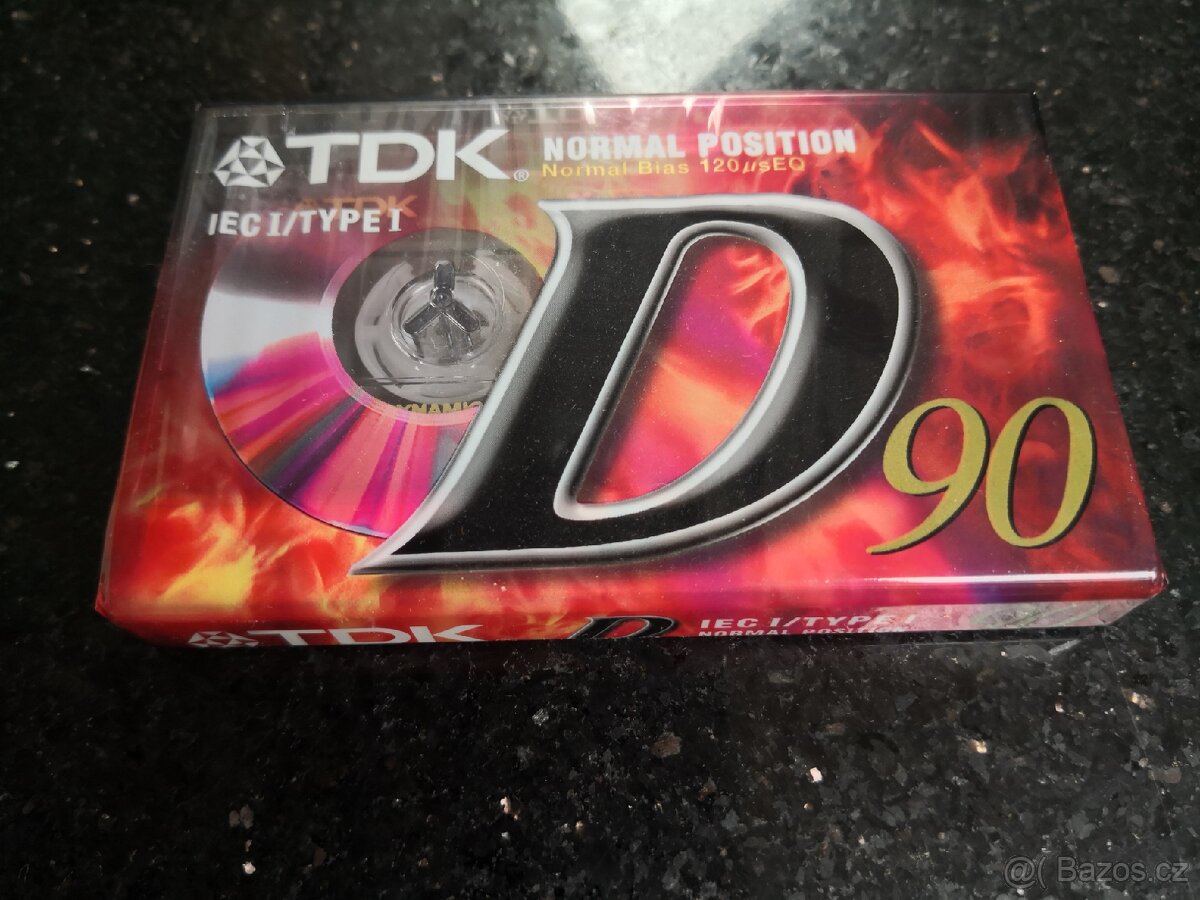 Audiokazeta TDK D 90