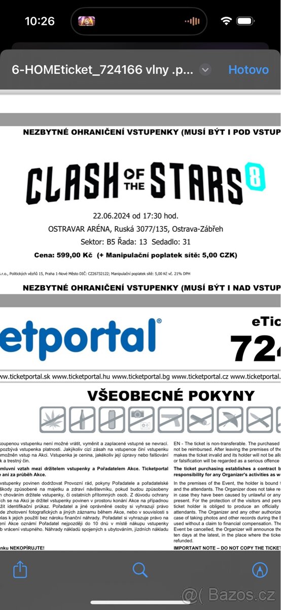 Clash Of the stars (Ostrava)