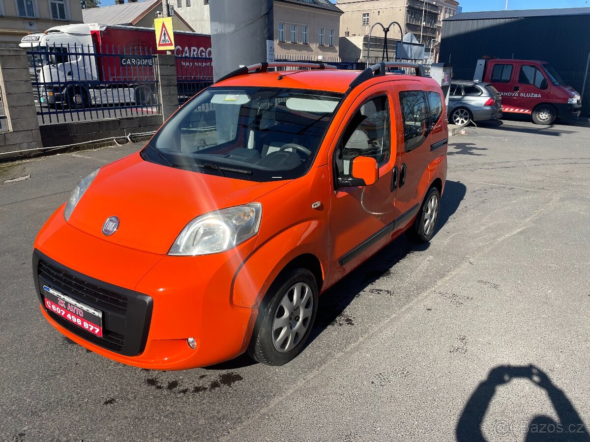FIAT QUBO 1.4i 54KW LPG-PLYN 1Majitel ČR 2011