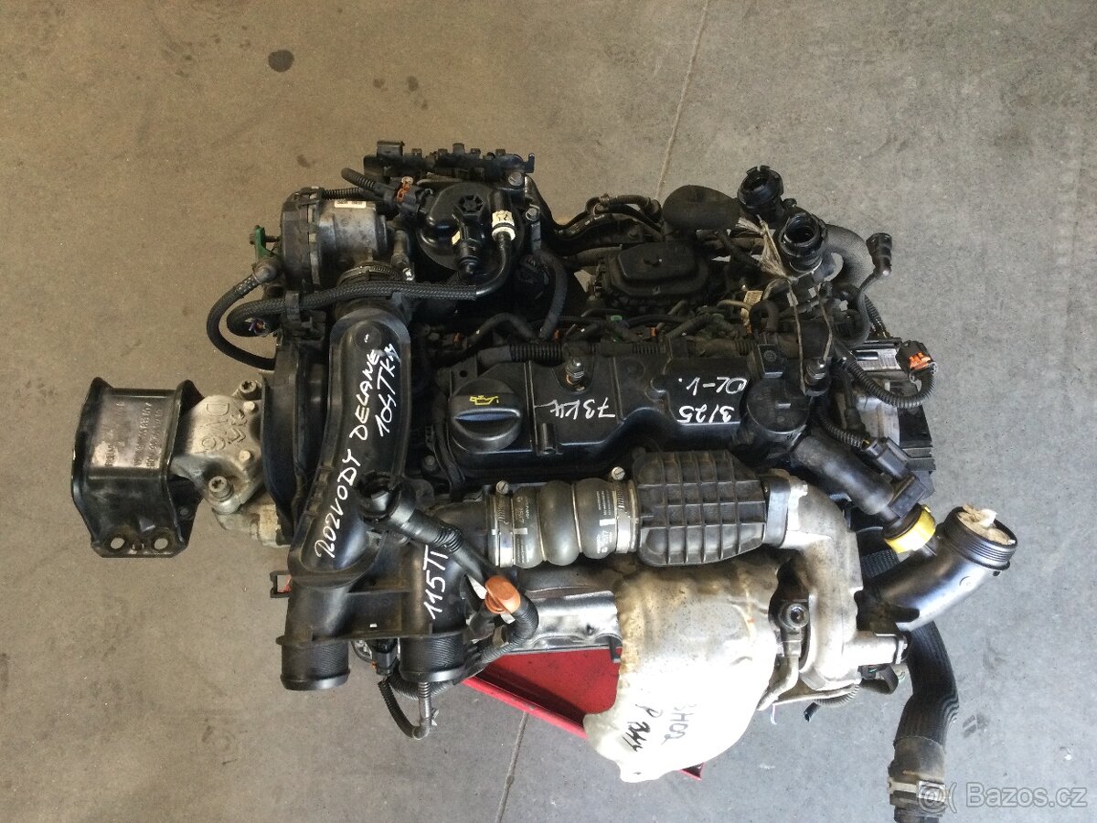 Citroen 1,6 Hdi 73KW - prodej motoru. 115000KM