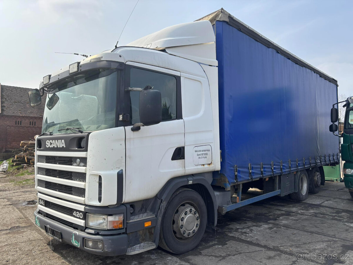 Prodám SCANIA Nákladní valníkový R 124 LB 6X2/R124LB6X2NB