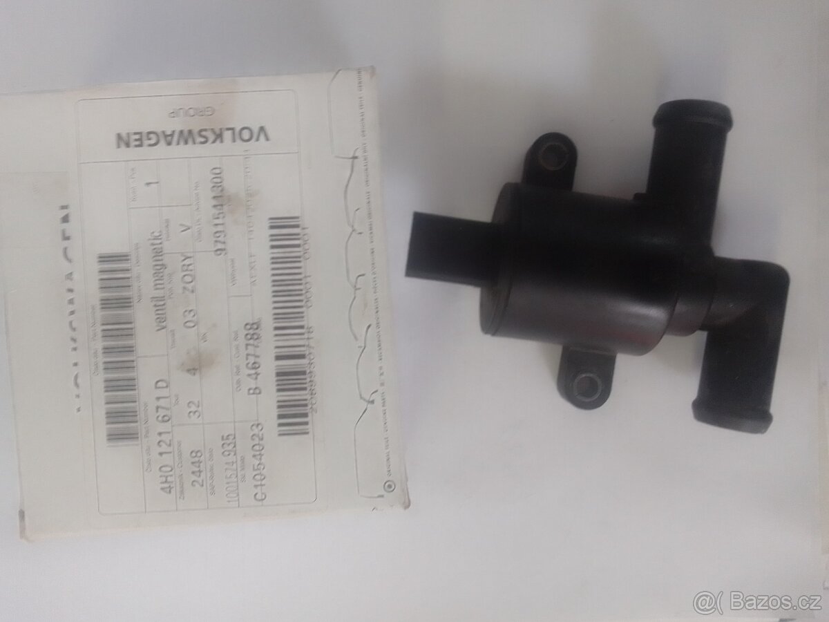 Audi, škoda, VW ventil termostat 4H0121671D